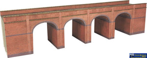 Met-Pn140 Metcalfe (Card Kit) Viaduct Red-Brick N-Scale Structures