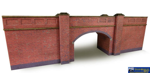 Met-Pn146 Metcalfe (Card Kit) Railway-Bridge Red-Brick N-Scale Structures