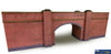 Met-Pn146 Metcalfe (Card Kit) Railway-Bridge Red-Brick N-Scale Structures