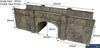 Met-Pn146 Metcalfe (Card Kit) Railway-Bridge Red-Brick N-Scale Structures