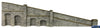 Met-Pn149 Metcalfe (Card Kit) Tapered-Retaining Wall Stone N-Scale Scenery