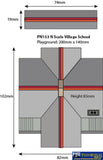 Met-Pn153 Metcalfe (Card Kit) Village-School N-Scale Structures