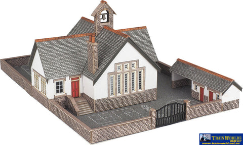 Met-Pn153 Metcalfe (Card Kit) Village-School N-Scale Structures