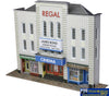Met-Pn170 Metcalfe (Card Kit) Low-Relief Cinema & Shops N-Scale Structures