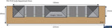 Met-Pn179 Metcalfe (Card Kit) Low-Relief Department-Store N-Scale Structures