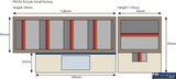 Met-Pn183 Metcalfe (Card Kit) Small-Factory N-Scale Structures