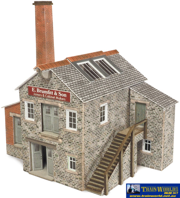 MET PN186 Metcalfe (Card Kit) Full Relief Ramshackle Workshop N Scale Structures