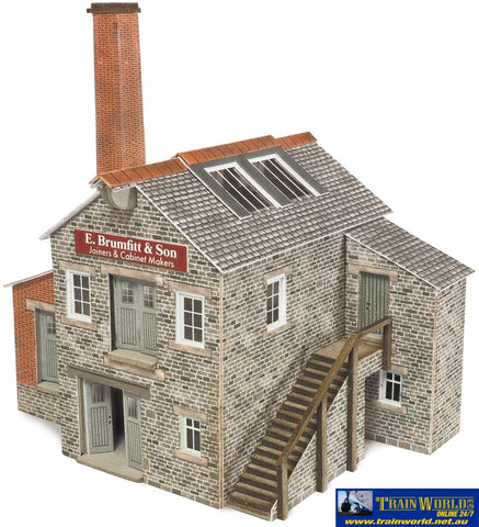 MET PN186 Metcalfe (Card Kit) Full Relief Ramshackle Workshop N Scale Structures