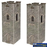 MET PN192 Metcalfe (Card Kit) Full Relief Watch Towers N Scale Structures