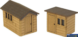 Met-Pn812 Metcalfe (Laser Kit) -Mini-Kits- Garden-Sheds (2) N-Scale Structures