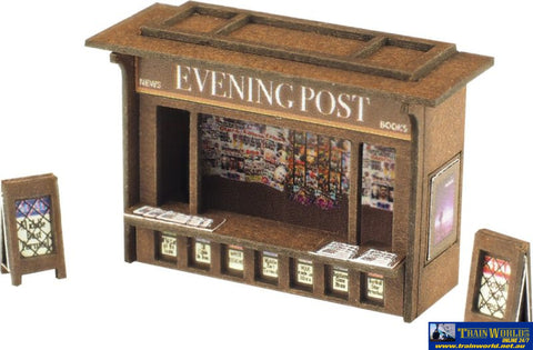 Met-Pn817 Metcalfe (Laser Kit) Platform-Kiosk N-Scale Structures