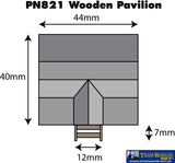 Met-Pn821 Metcalfe (Laser Kit) -Mini Kits- Wooden-Pavilion N-Scale Structures