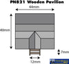 Met-Pn821 Metcalfe (Laser Kit) -Mini Kits- Wooden-Pavilion N-Scale Structures