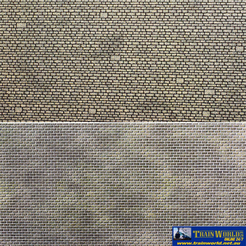 MET PN902 Metcalfe Card Sheet Mixed Stonework N Scale ScratchBuild