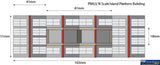 Met-Pn922 Metcalfe (Card Kit) Island-Platform Building N-Scale Structures