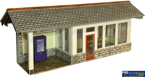 MET PN923 Metcalfe (Card Kit) Modern Platform Shelter N Scale Structures