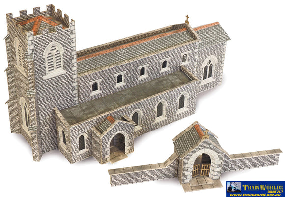Met-Pn926 Metcalfe (Card Kit) Parish-Church N-Scale Structures