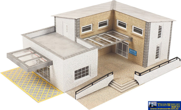 MET PN962 Metcalfe (Card Kit) Municipal Building N Scale Structures
