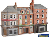 MET PN972 Metcalfe (Card Kit) Low Relief Pub & Shops N Scale Structures