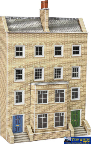 MET PN973 Metcalfe (Card Kit) Low Relief Town House N Scale Structures