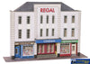 Met-Po206 Metcalfe (Card Kit) Low-Relief Cinema & Shops Oo Scale Structures