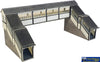 Met-Po236 Metcalfe (Card Kit) Footbridge Oo Scale Structures