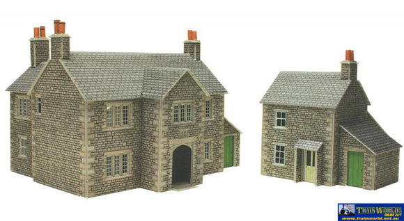 Met-Po250 Metcalfe (Card Kit) Manor Farm-House Oo Scale Structures