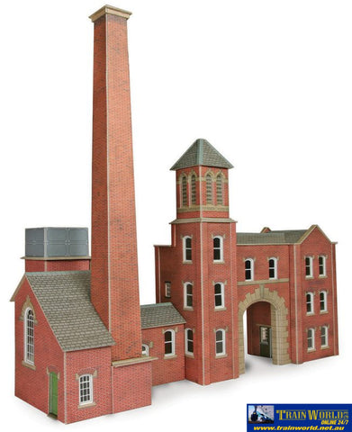 Met-Po284 Metcalfe (Card Kit) Scale Boilerhouse And Factory Entrance Oo Structures
