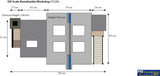 MET-PO286 Metcalfe (Card Kit) Ramshackle Workshop OO Scale Structures