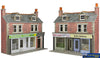 MET PO306 Metcalfe (Card Kit) Low Relief Shop Fronts – Brick OO Scale Structures