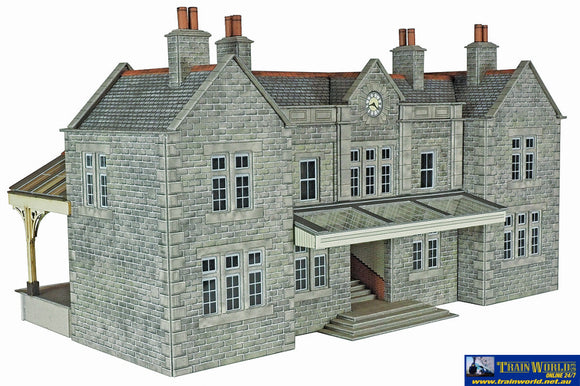 Met-Po320 Metcalfe (Card Kit) Mainline Station Booking Hall Oo Scale Structures