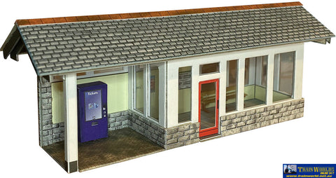 MET-PO323 Metcalfe (Card Kit) Modern Island Platform Shelter OO Scale Structures
