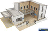 MET PO362 Metcalfe (Card Kit) Municipal Building OO Scale Structures