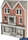 MET PO374 Metcalfe (Card Kit) No. 7 High Street Low Relief Shop Front OO Scale Structures