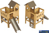 Met-Po513 Metcalfe (Laser Kit) -Mini Kits- Childrens Playground Oo-Scale Structures