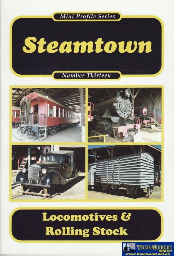 Mini Profile Series: No.13 Steamtown Locomotives & Rolling Stock (Armp-0204) Reference