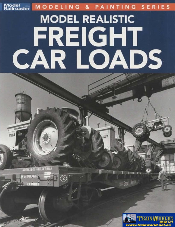 Model Railroader Books: Modeling & Painting Series Realistic Car Loads (Kal-12838) Reference