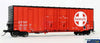 MOL-6000207 Moloco ATSF ALT Bx-163 ACF 50’ Boxcar ’Hi-Cube Non-Waffle 8 + 8 Plug-Doors #46103 Antioch California