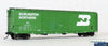 MOL-7051002 Moloco St. Cloud built 50’ XM 15-0 Double-slider offset BN Repaint PB-11-70 #201531 HO-Scale - Rolling Stock