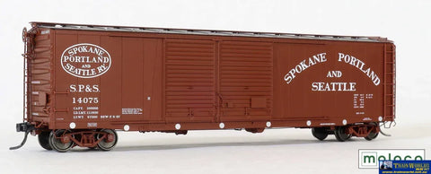MOL-7052002 Moloco St. Cloud built 50’ XM 15-0 Double-slider offset Delivery SP&S scheme 1957 #14075 HO-Scale - Rolling