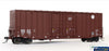 MOL-727436 Moloco ACF 50’ Ext. Post Boxcar ’Hi-Cube Non-Waffle 8 + 8 Plug-Doors x2’ BNSF #727436 *Repaint 1998*