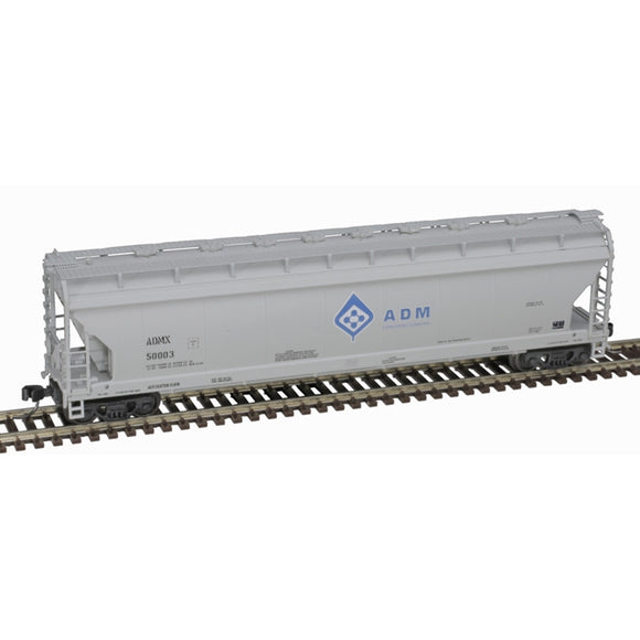 ATL-50006067 PRESSUREAIDE COVERED HOPPER ADM [MOLECULE] #50003 N Scale