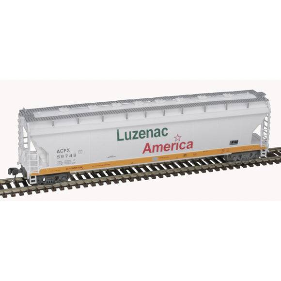 ATL-50006073 PRESSUREAIDE COVERED HOPPER LUZENAC AMERICA #59748 N Scale