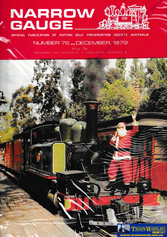 Narrow Gauge Puffing Billy (4) 1979 -Used- (M-NGPB-1979) Reference