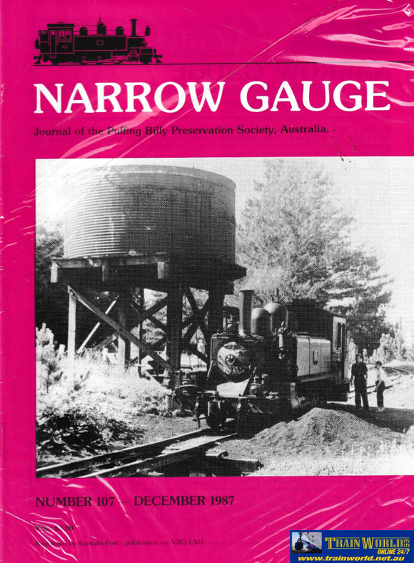Narrow Gauge Puffing Billy (4) 1987 -Used- (M-NGPB-1987) Reference