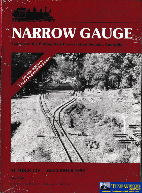 Narrow Gauge Puffing Billy (4) 1990 -Used- (M-NGPB-1990) Reference