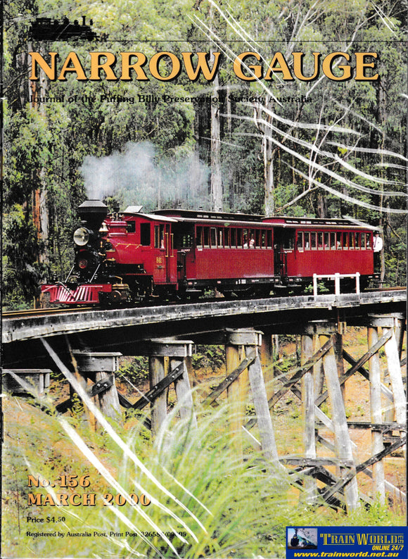 Narrow Gauge Puffing Billy (4) 2000 -Used- (M-NGPB-2000) Reference