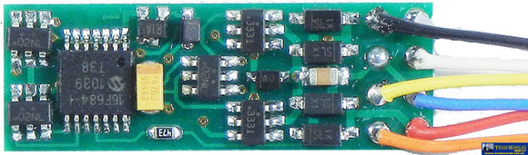 Nce-0131 Nce N14Sr Wires (No-Plug) Decoder 1 Amp Continuous (1.25 Stall) Controller