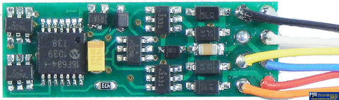 Nce-0131 Nce N14Sr Wires (No-Plug) Decoder 1 Amp Continuous (1.25 Stall) Controller