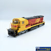 Npc-005 Used Goods Atlas Ge B23-7 Santa Fe Kodachrome #6365 Ho Scale Dcc Ready Locomotive